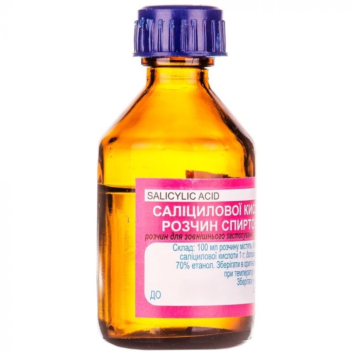 SALICILOVOI KISLOTI ROZCIN SPIRTOVIJ