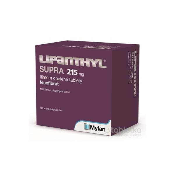 Lipanthyl Supra 215 mg