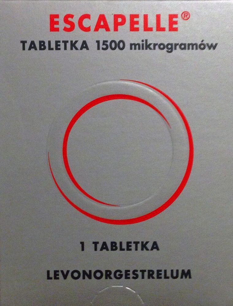 Есцапелле таблетка 1500 микрограмув