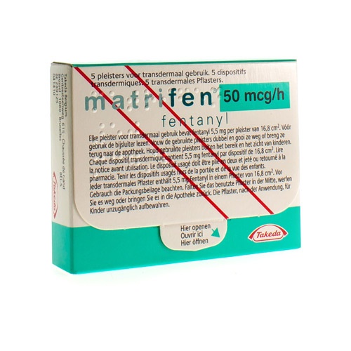 Matrifen 50 mikrogramów/godzinę system transdermalny