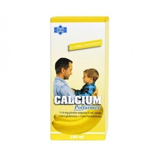 Calcium Aflofarm (o smaku bananowym)