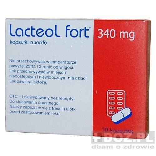 lacteol-fort-340-mg-kapsu-ki-340-mg-liofilizatu-w-tym-10-x-10-9-zabitych-pa-eczek-lactobacillus-fermentum-i-lactobacillus-delbrueckii-oraz-160-mg-pod-oza-namnazajacego-zawierajacego-produkty-fermentacji-pa-eczek-lactobacillus-fermentum-i-lactobacillus-delbrueckii