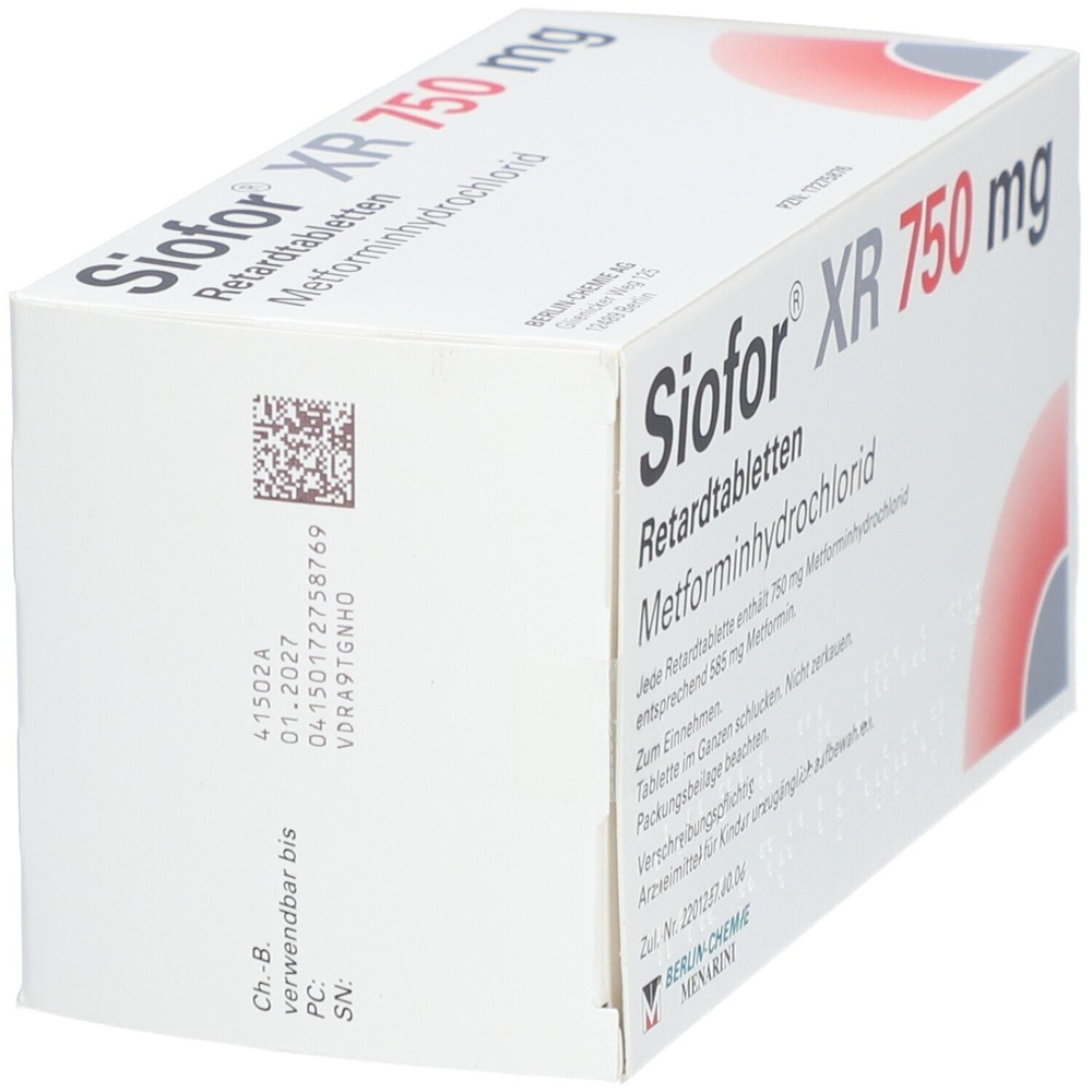 Siofor XR 750 mg