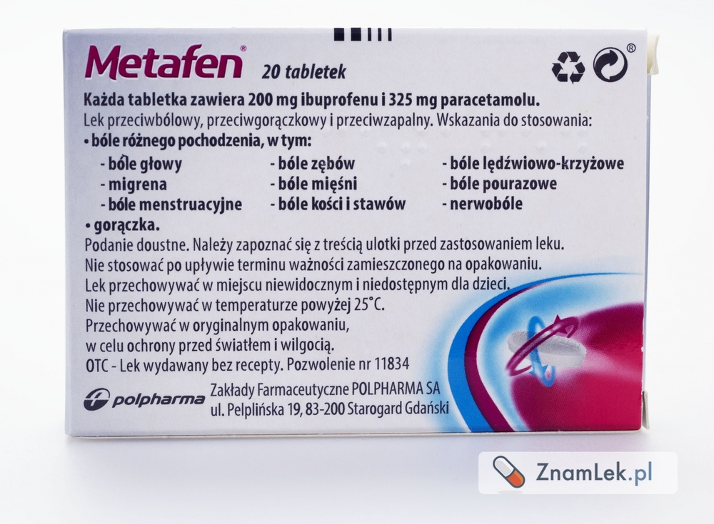 Metafen Paracetamol MAX