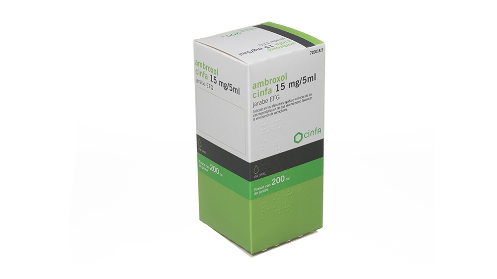 AMBROXOL CINFA 3 mg/ml SYROP