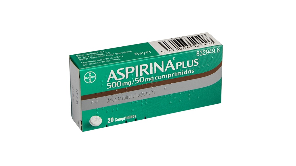 ASPIRINA PLUS 500 mg / 50 mg TABLETKI