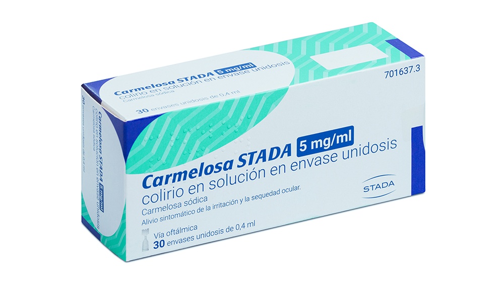 CARMELOSE STADA 5 mg/ml KROPLE DO OCZU, ROZTÓR W POJEDYNCZYCH DAWKACH
