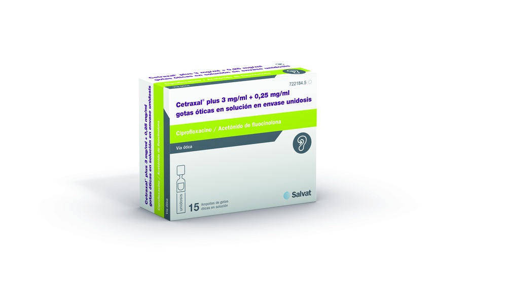 CETRAXAL PLUS 3 mg/ml + 0,25 mg/ml krople do uszu w roztworze, w opakowaniach jednodawkowych
