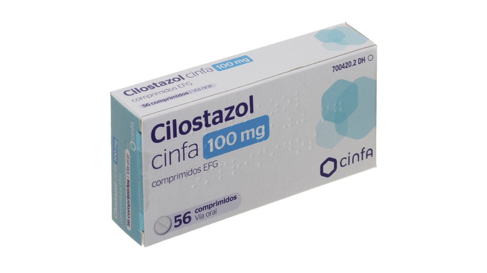 CILOSTAZOL CINFA 100 mg TABLETKI