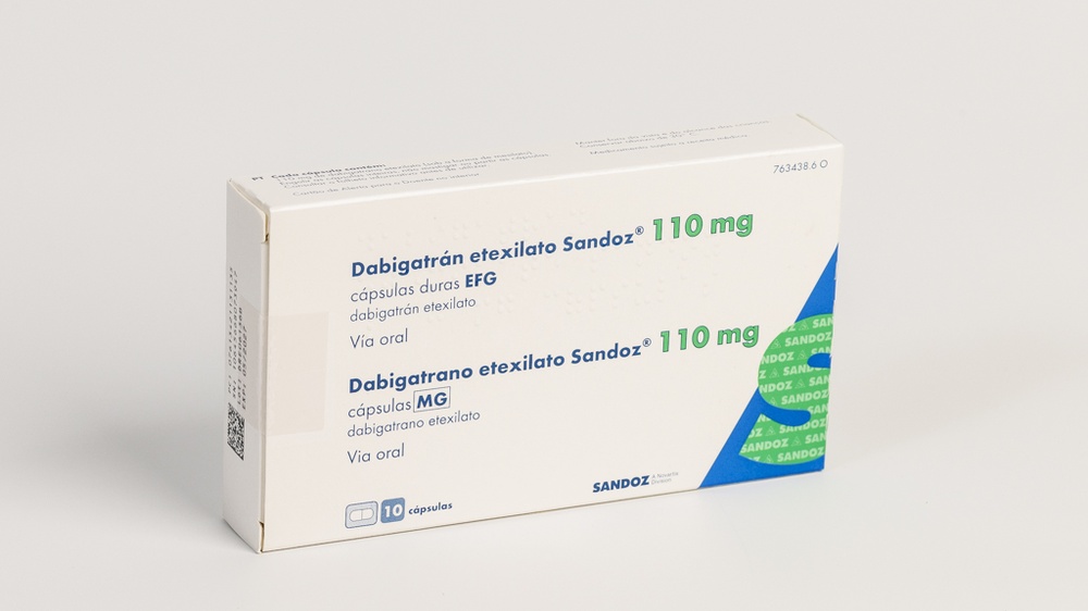 DABIGATRAN ETEXILAT SANDOZ 110 mg TWARDYCH KAPSULEK