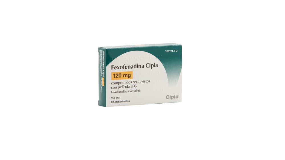 FEXOFENADINA CIPLA 120 mg TABLETKI POWLEKANE