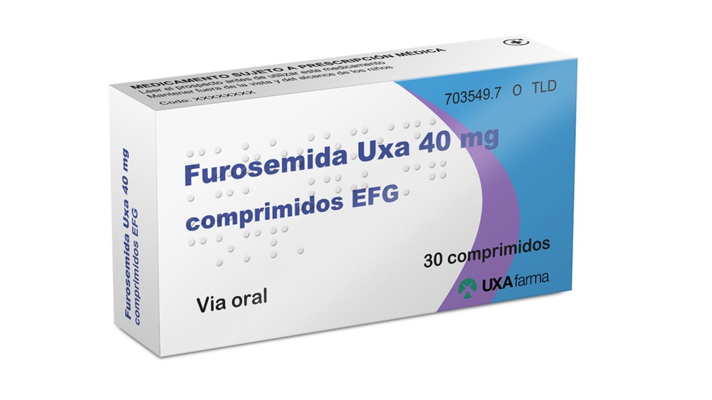 ФУРОСЕМИД UXA 40 мг ТАБЛЕТКИ