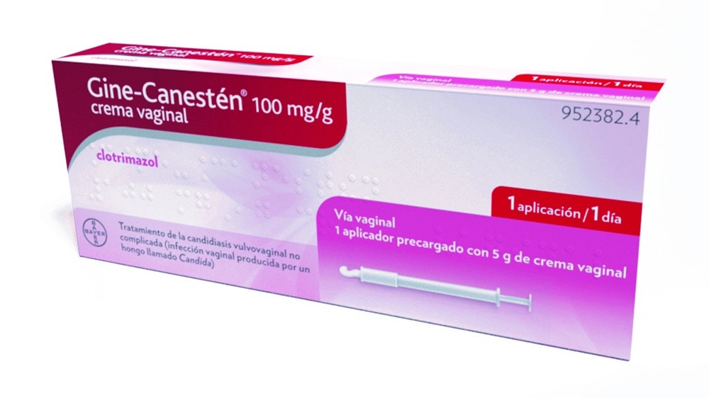 GINE-CANESTEN 100 mg/g KREM DOPOCHWOWY