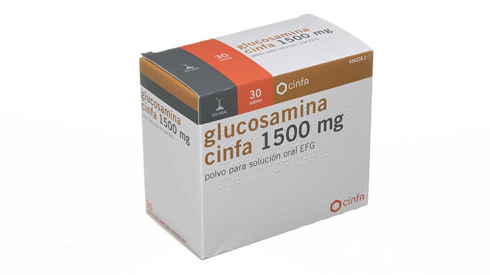 ГЛЮКОЗАМІН ЦИНФА 1500 мг ПОРОШОК ДЛЯ ПРИГОТУВАННЯ ОРАЛЬНОГО РОЗЧИНУ