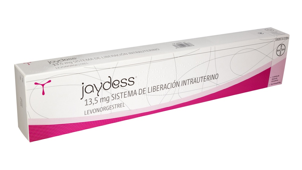 JAYDESS 13,5 mg SYSTEM UWALNIANIA W ŚRODKU MACICY