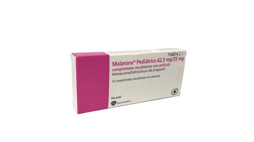 MALARONE PEDIATRYCZNY 62,5 mg/25 mg TABLETKI POWLEKANE