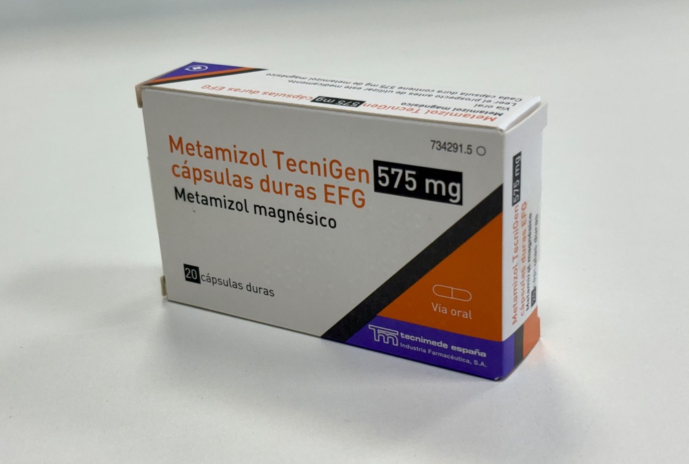 METAMIZOL TECNIGEN 575 mg TWARDYCH KAPSULEK