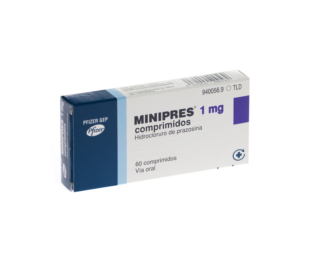 МИНИПРЕС 1 мг ТАБЛЕТКИ