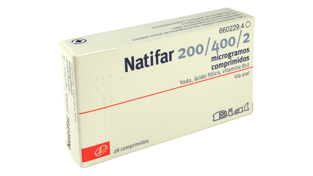 НАТИФАР 200/400/2 микрограмма ТАБЛЕТКИ