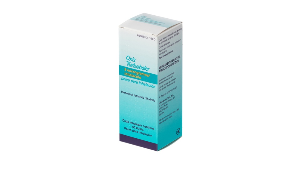 OXIS TURBUHALER 9 mikrogramów PROSZEK DO INHALACJI