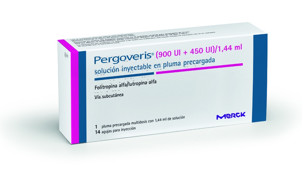 PERGOVERIS (900 IU + 450 IU)/1,44 ml ROZTÓR DO WSTRZYKIWAŃ W WSTRZYKIWACZU AUTOMATYCZNYM