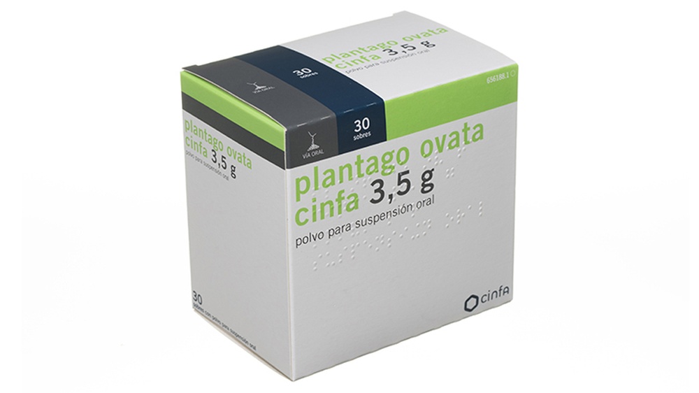 PLANTAGO OVATA CINFA 3,5 g PROSZEK DO PRZYGOTOWANIA DOUSTNEJ ZAPRAWY