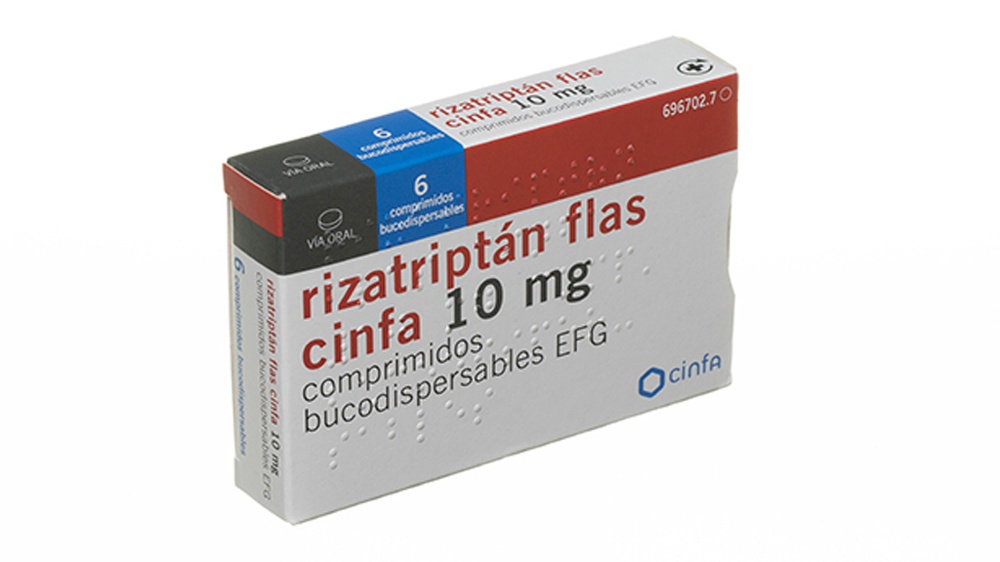 RIZATRIPTAN FLAS CINFA 10 mg TABLETKI ROZPUŚCZALNE W USTACH