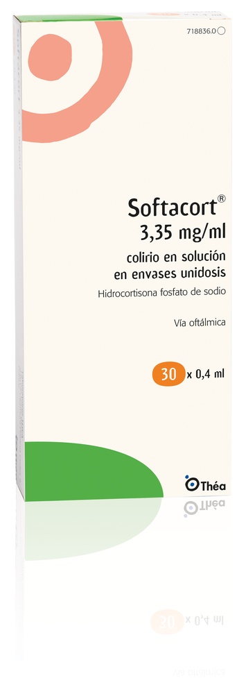 SOFTACORT 3,35 mg/ml KROPLE DO OCZU W JEDNODAWKOWYCH POJEMNIKACH