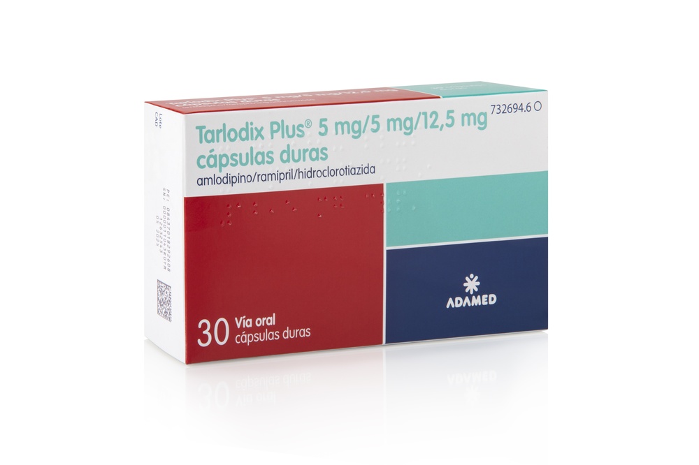 TARLODIX PLUS 5 mg/5 mg/12,5 mg TWARDYCH KAPSULEK