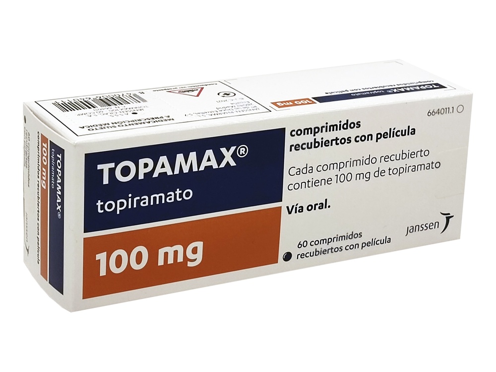 ТОПАМАКС 100 мг ТАБЛЕТКИ, ПОКРИТІ ПЛІВКОВОЮ ОБОЛОНКОЮ
