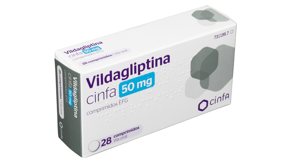 WILDAGLIPTINA CINFA 50 mg TABLETKI