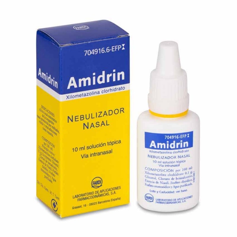 AMIDRIN 1 mg/ml ROZTÓR DO APLIKACJI DONOSOWEJ