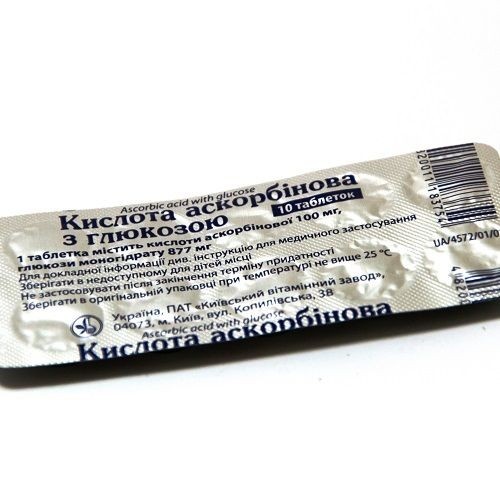 KISLOTA ASKORBINOVA Z GLUKOZOU