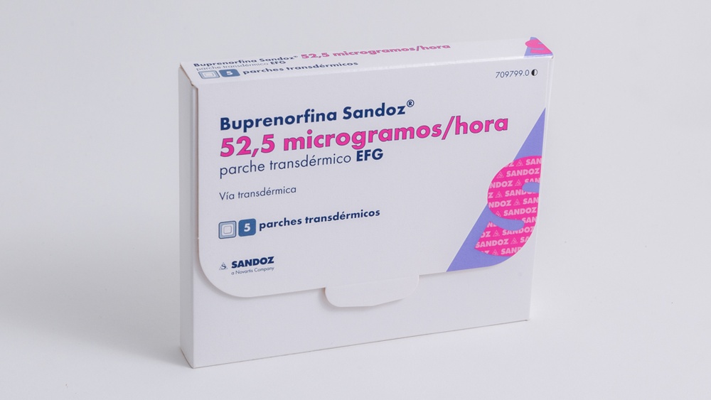 BUPRENORFINA ANDROMACO 52,5 mikrogramów/godzinę plastry transdermalne