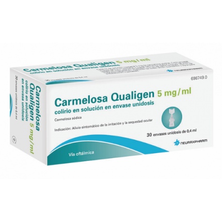 KARMELOZA QUALIGEN 5 mg/ml KROPLE DO OCZU W POJEDYNCZYCH DAWKACH