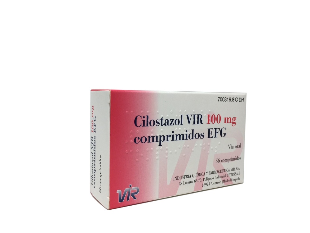 CILOSTAZOL VIATRIS 100 mg TABLETKI
