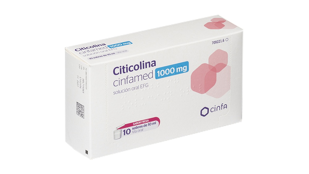CYTYKOLINA CINFAMED 1000 MG ROZTÓR DOUSTNY