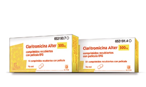 KLARYTROMYCINA ALTER 500 mg TABLETKI POWLEKANE