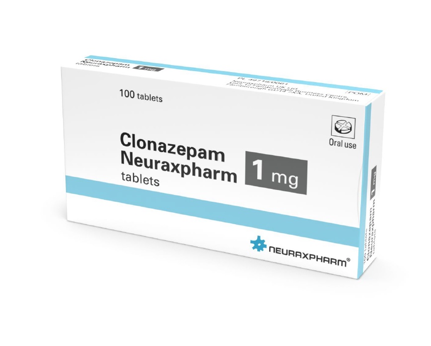 CLONAZEPAM NEURAXPHARM 1 mg TABLETKI