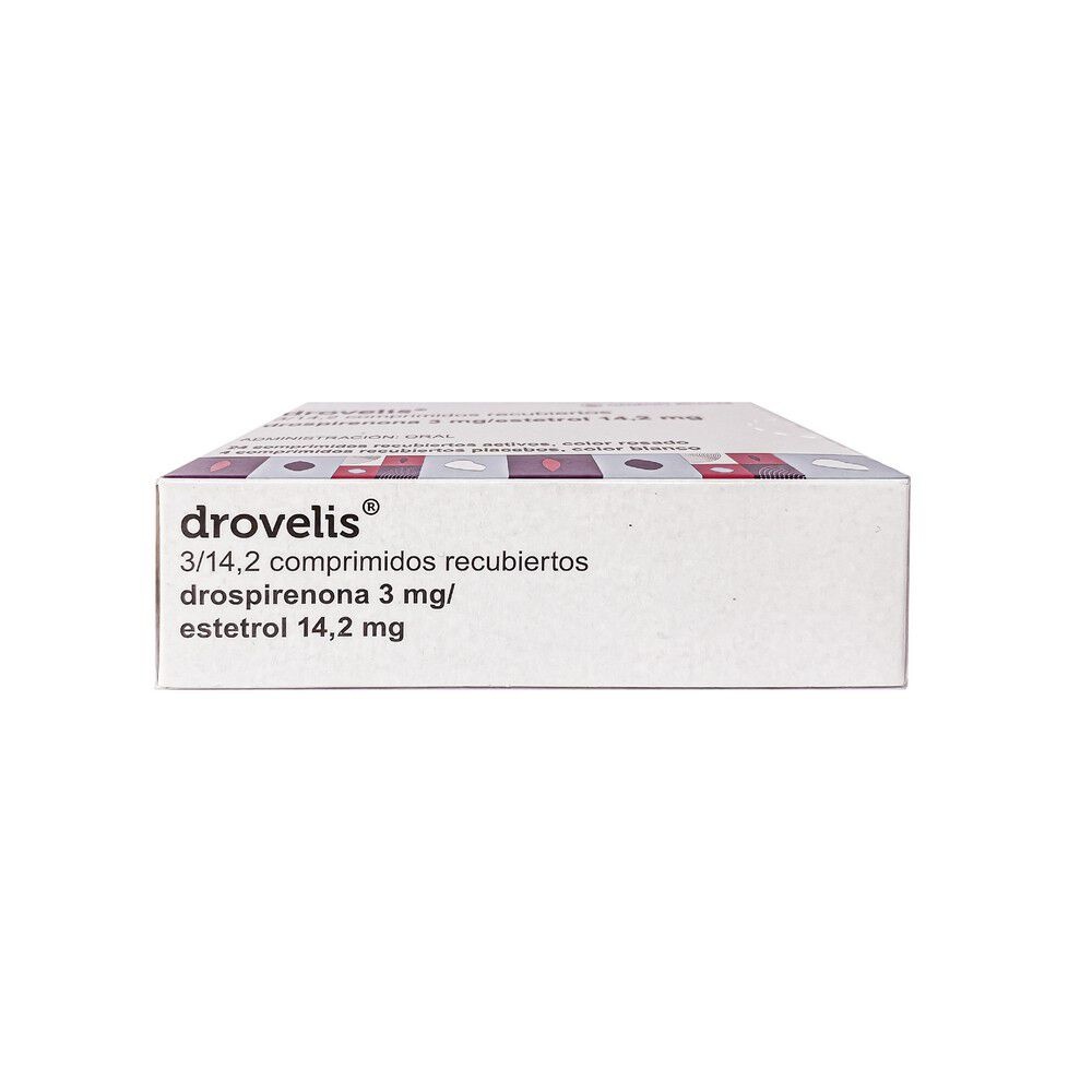 DROVELIS 3 mg/14,2 mg TABLETKI POWLEKANE