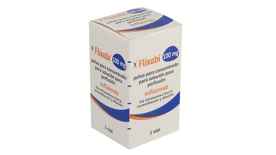 FLIXABI 100mg PROSZEK DO PRZYGOTOWANIA KONCENTRATU DO ROZTWORU DO WLEWU