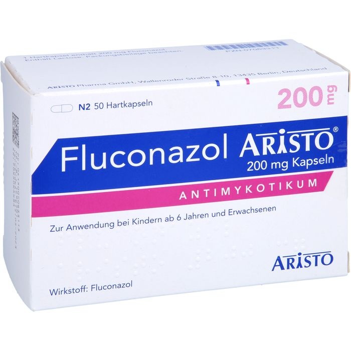 FLUCONAZOL ARISTO 200 mg TWARDYCH KAPSULEK