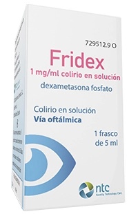 FRIDEX 1 mg/ml KROPLE DO OCZU W ROZTWORZE W JEDNODAWKOWYCH POJEMNIKACH