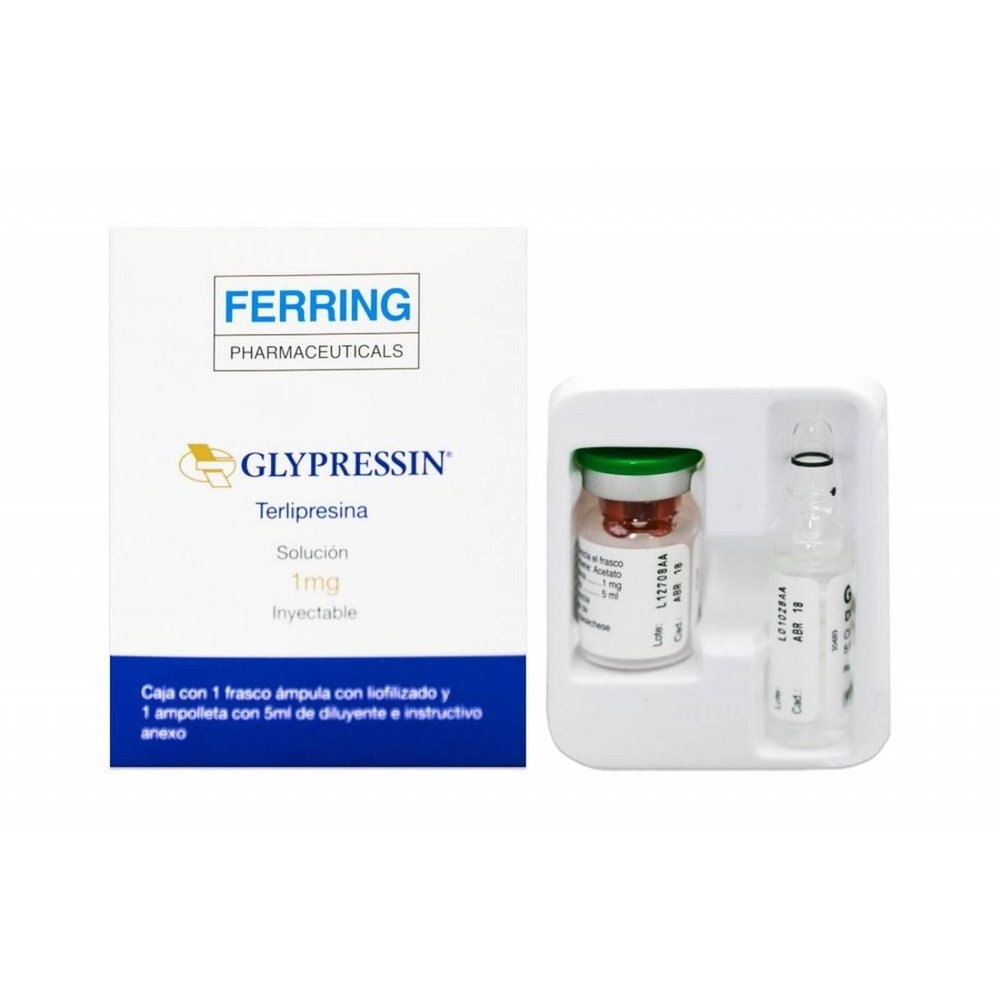 GLYPRESSIN 1 mg ROZTÓR DO WSTRZYKIWAŃ