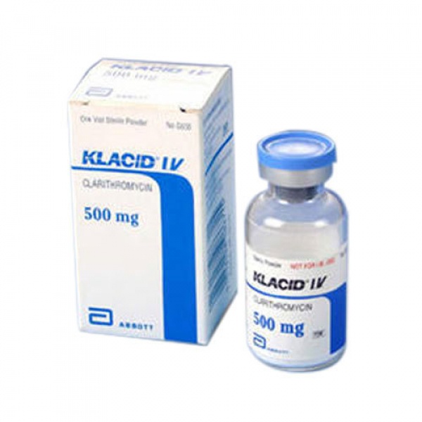 KLACID 500 mg LIOFILIZAT DO PODANIA DOŻYLNEGO