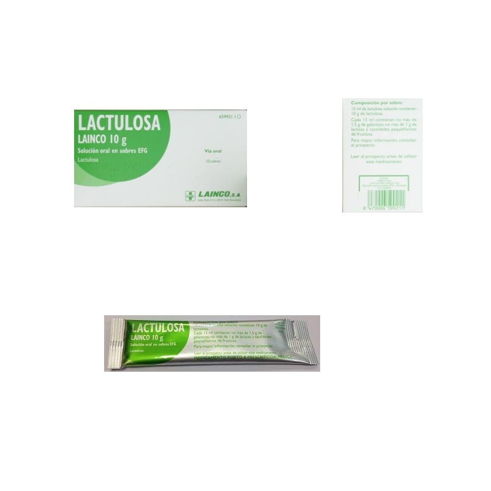 LAKTOZA LAINCO 10 g ROZTWOR DOUSTNY W SASZETKACH