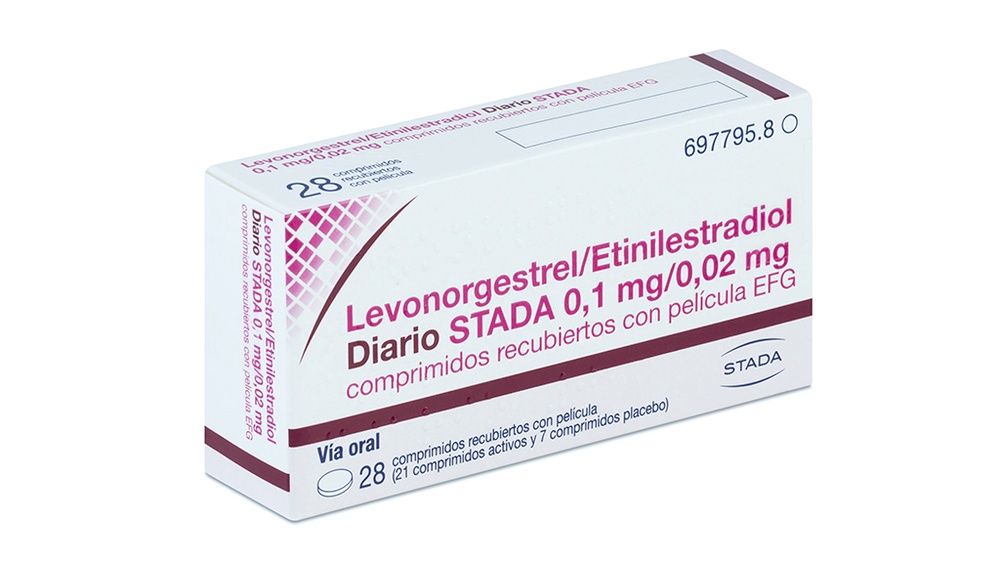 LINELLE DIARIO 0,1mg/0,02mg TABLETKI POWLEKANE