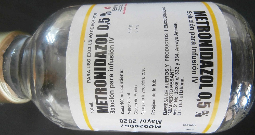 METRONIDAZOL ALTAN 5 mg/ml ROZTÓR DO WLEWU