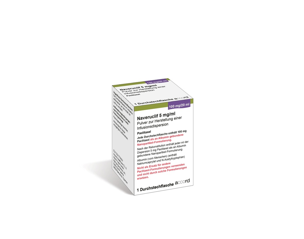NAVERUCLIF 5 mg/ml PROSZEK DO PRZYGOTOWANIA ROZTWORU DO WLEWU