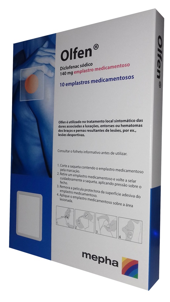 OLFEN 140 MG LEKOWE PLASTRY SAMOPRZYLEPNE